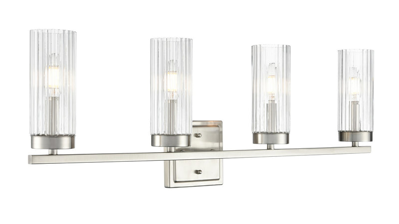 Millennium 46004-BN Four Light Vanity, Brushed Nickel