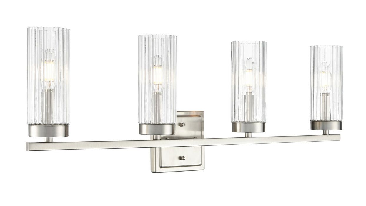 Millennium 46004-BN Four Light Vanity, Brushed Nickel