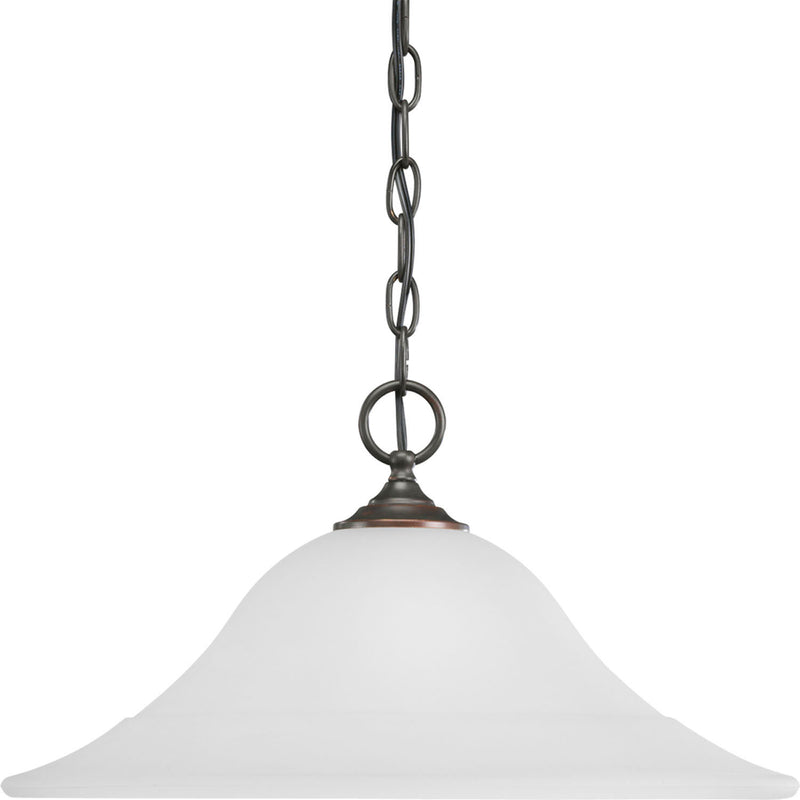 Progress Lighting P5095-20 One Light Pendant, Antique Bronze