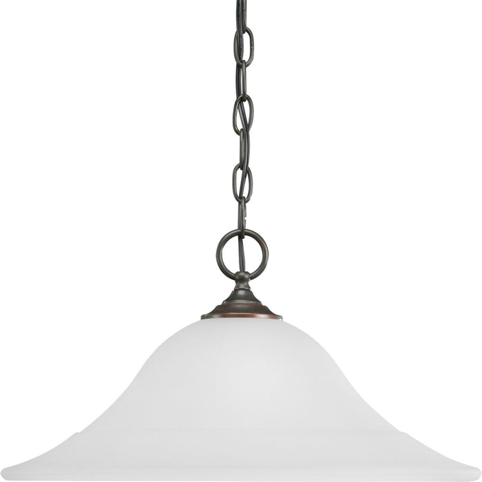Progress Lighting P5095-20 One Light Pendant, Antique Bronze