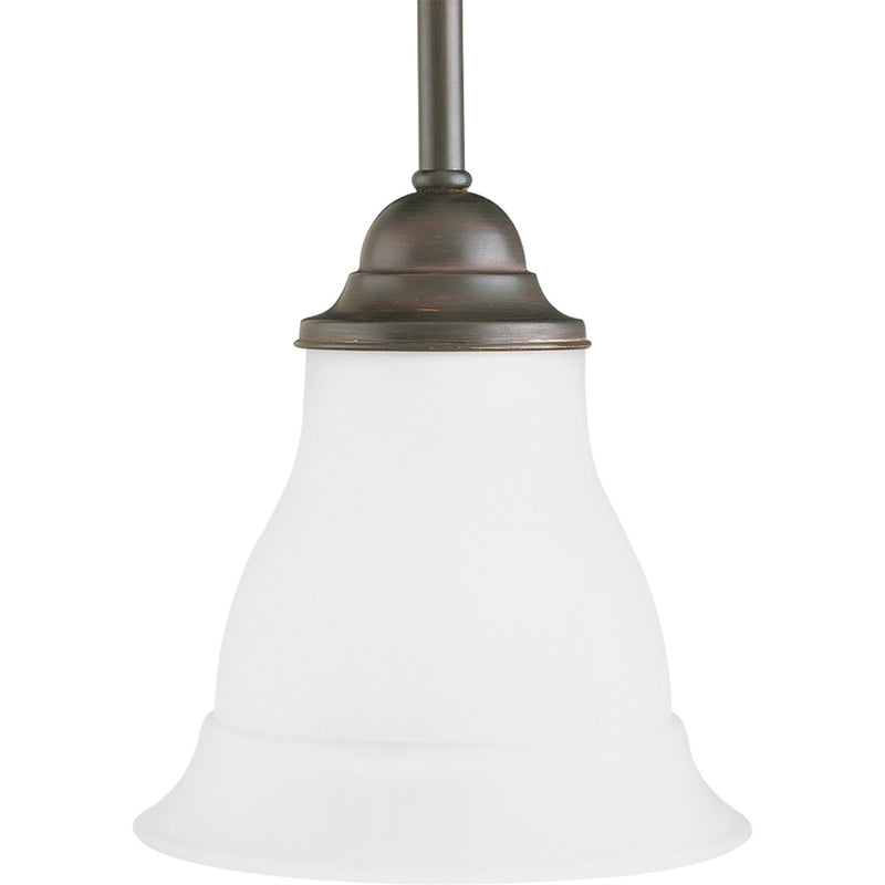 Progress Lighting P5096-20 One Light Pendant, Antique Bronze
