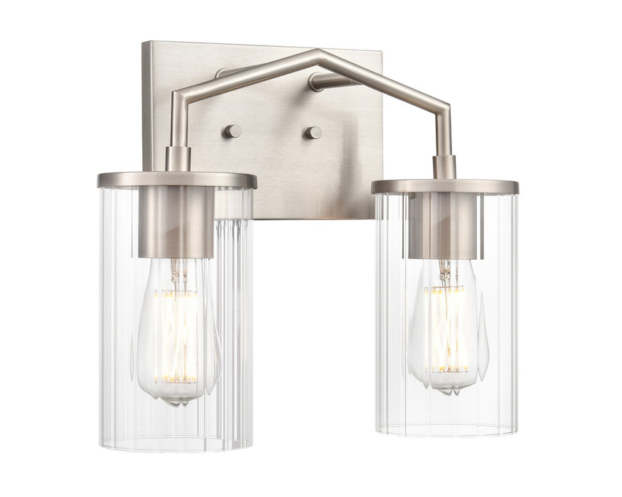 Millennium 9522-BN Two Light Vanity, Brushed Nickel