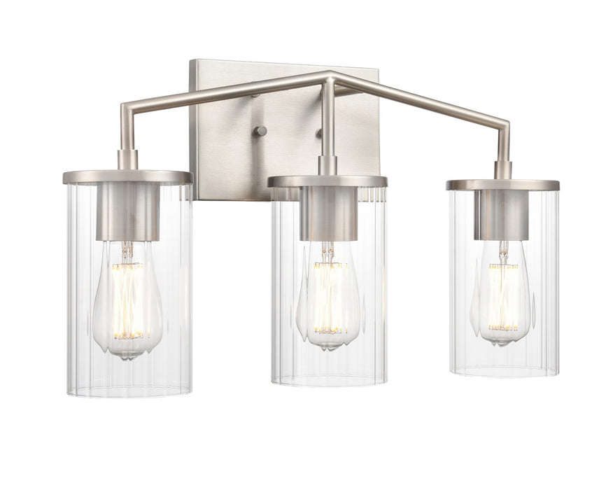 Millennium 9523-BN Three Light Vanity, Brushed Nickel