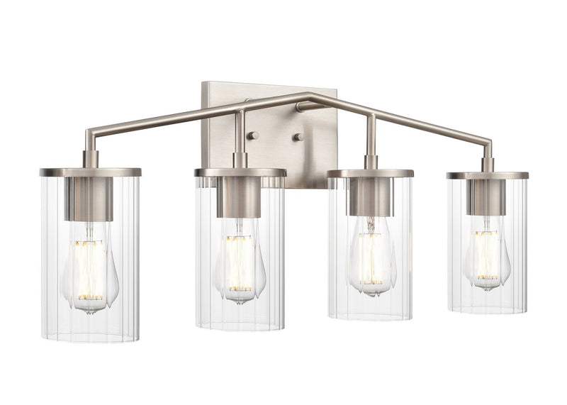 Millennium 9524-BN Four Light Vanity, Brushed Nickel