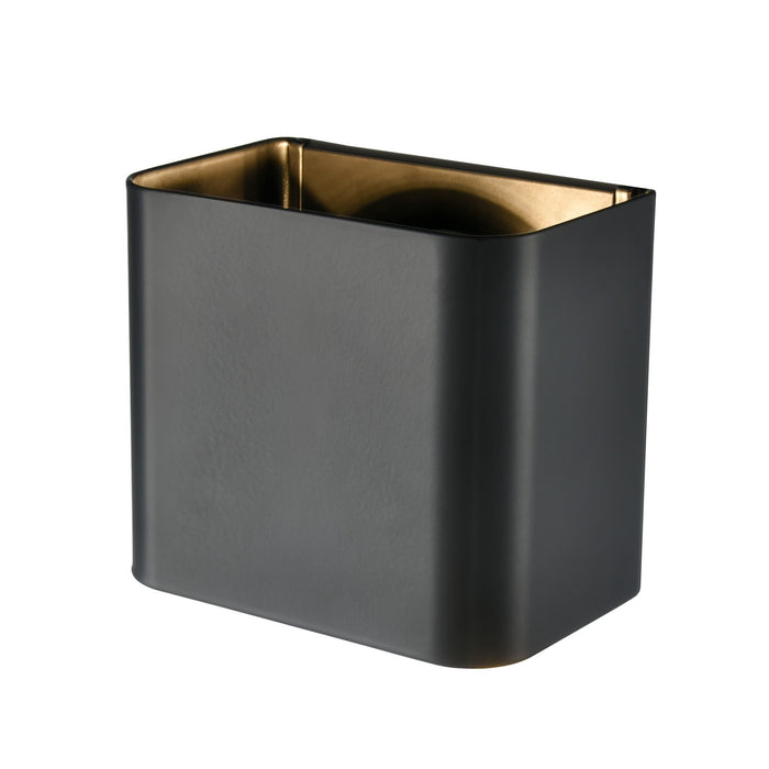 Millennium LED43002-PBK LED Outdoor Wall Sconce, Powder Coated Black