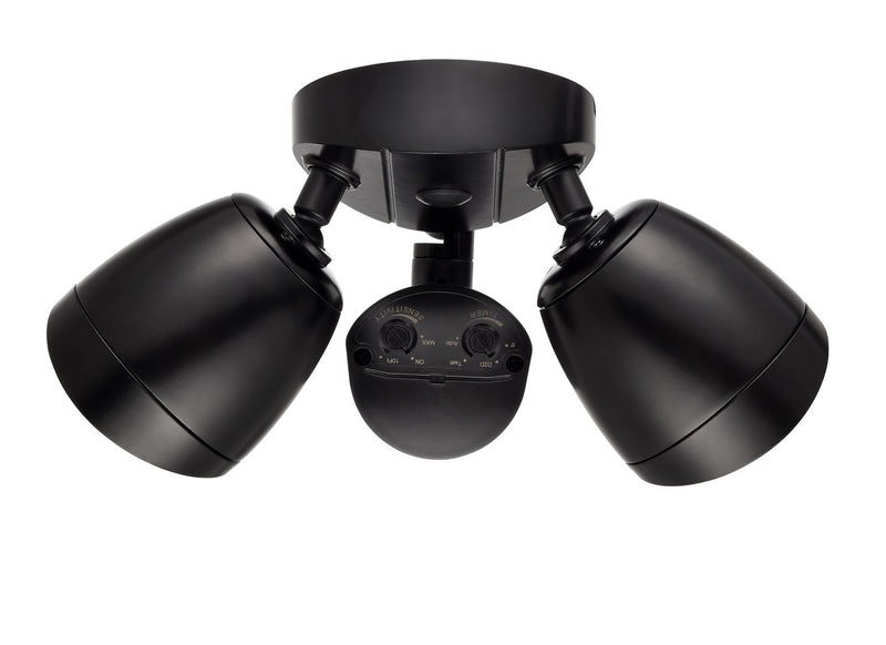 Millennium M-18002-PBK LED Outdoor Security Flood Light, Powder Coated Matte Black