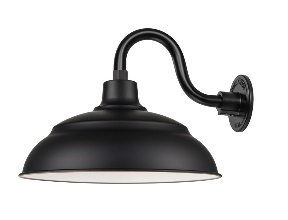 Millennium UWS14GN10-SB One Light Pendant, Satin Black