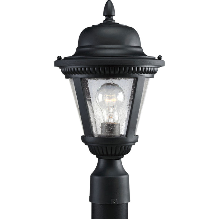 Progress Lighting P5445-31 One Light Post Lantern, Textured Black