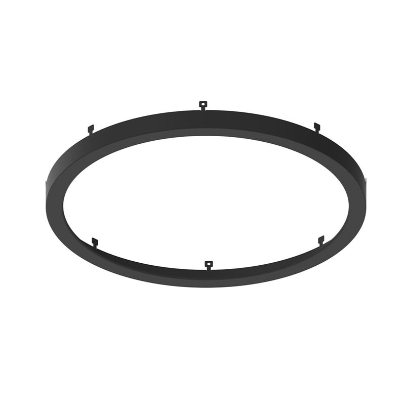 Nora Lighting NELO-12RB Decorative Metal Ring, Matte Powder White