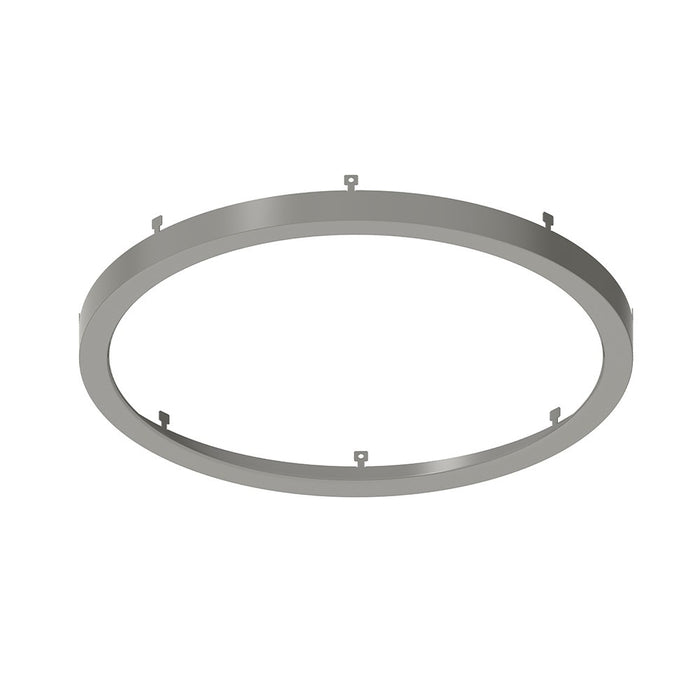 Nora Lighting NELO-12RBN Decorative Metal Ring, Matte Powder White