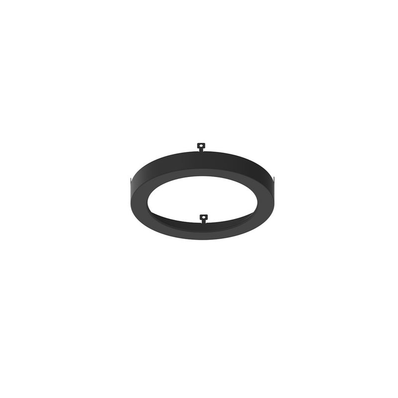 Nora Lighting NELO-4RB Decorative Metal Ring, Matte Powder White