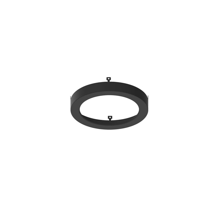 Nora Lighting NELO-4RB Decorative Metal Ring, Matte Powder White