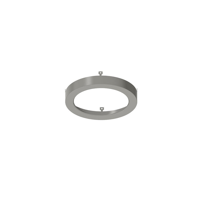 Nora Lighting NELO-4RBN Decorative Metal Ring, Matte Powder White