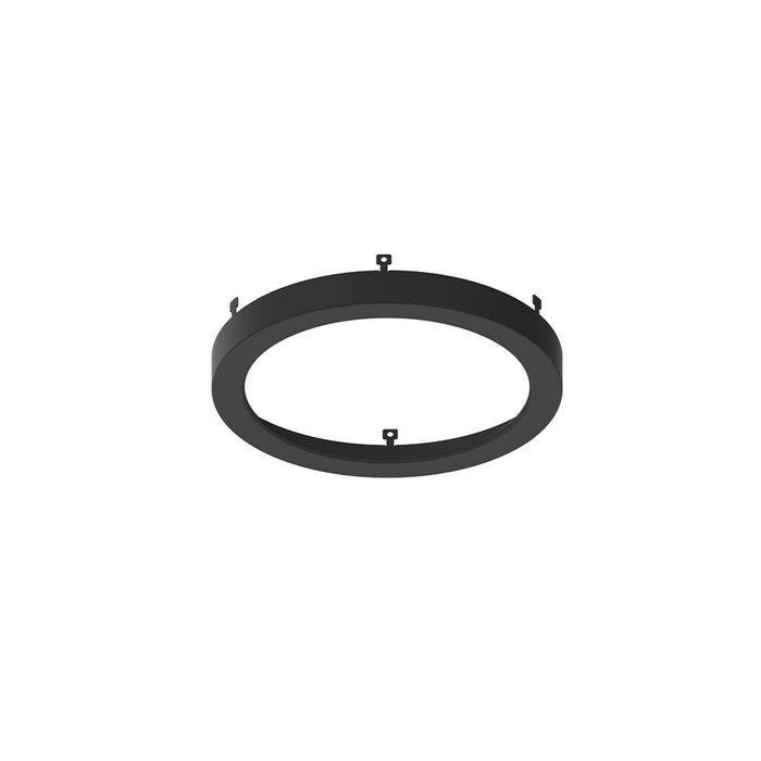 Nora Lighting NELO-6RB Decorative Metal Ring, Matte Powder White