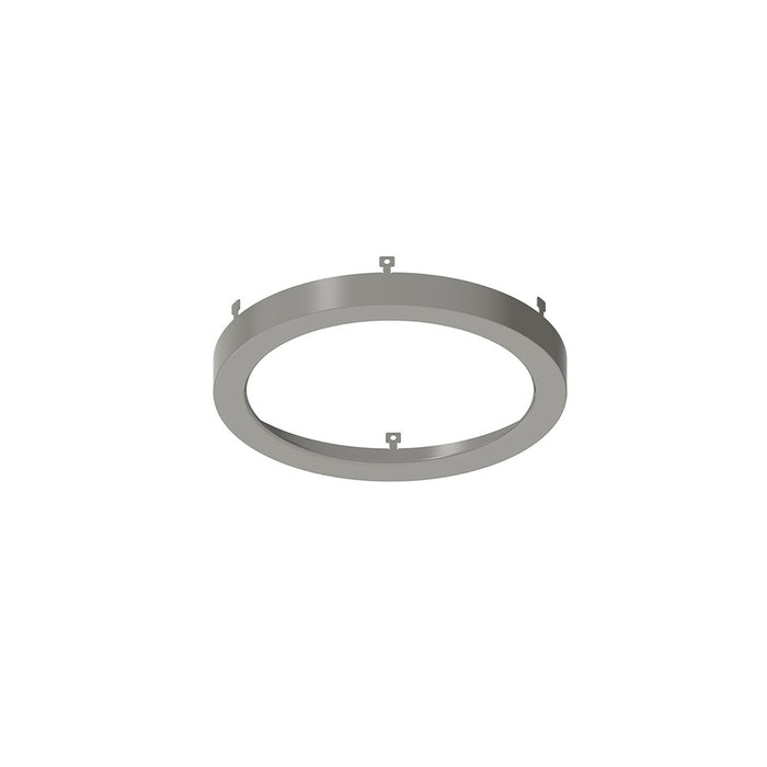 Nora Lighting NELO-6RBN Decorative Metal Ring, Matte Powder White