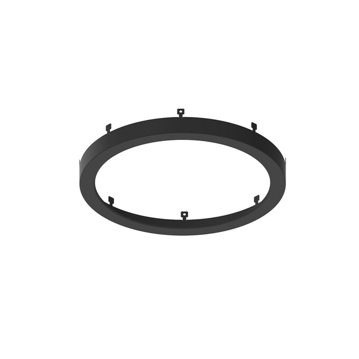 Nora Lighting NELO-8RB Decorative Metal Ring, Matte Powder White