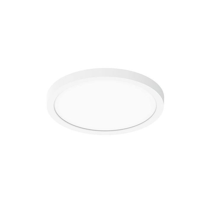 Nora Lighting NELO-8RTWMPW LED Surface Mount, Matte Powder White