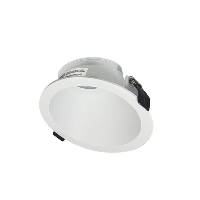 Nora Lighting NIOC-4RSPMPW Can-less Slope Trim, Matte Powder White