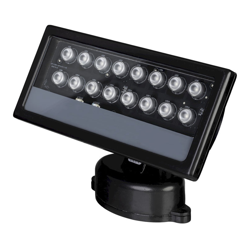 American Lighting CRSA-A1-RGBW-BK With 5Ft Power Cable + Male And Female Connector, Black/Silver