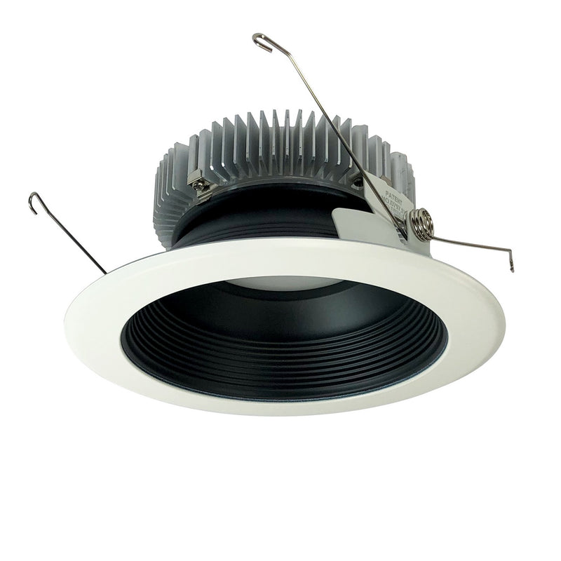 Nora Lighting NLCB2-65220CDBW LED Baffle, Black / White