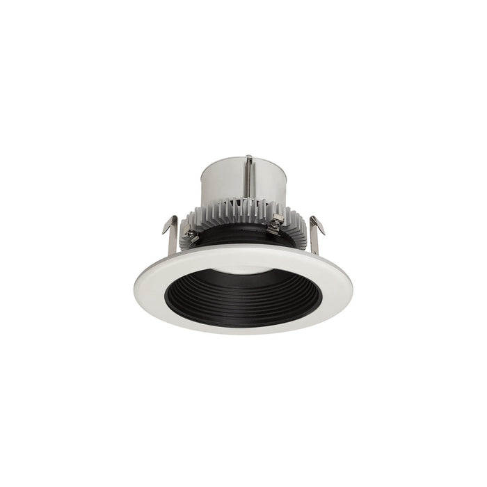 Nora Lighting NLCBC2-45240BW/A LED Baffle, Black / White