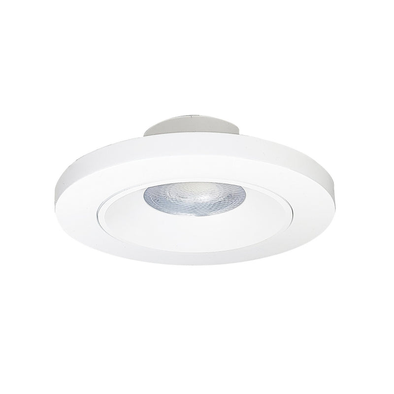 Nora Lighting NSLIM-4REGL1TWMPW LED Surface Mount, Matte Powder White