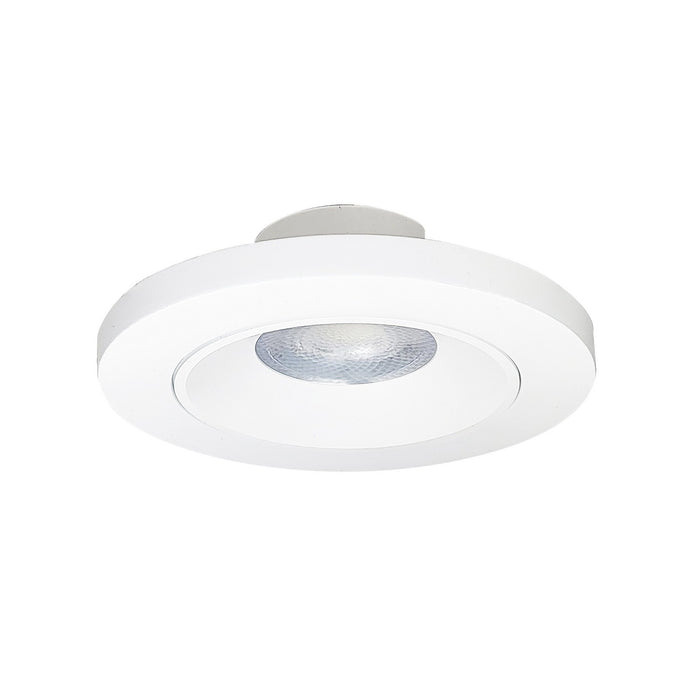 Nora Lighting NSLIM-4REGL1TWMPW LED Surface Mount, Matte Powder White
