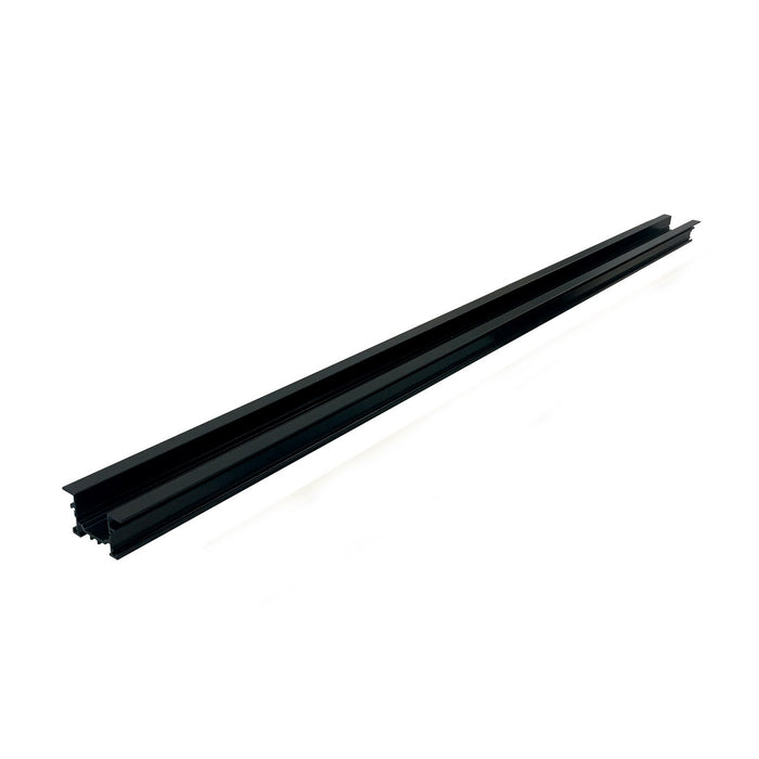 Nora Lighting NTRT-4B 4' Recessed Track Housing, Black