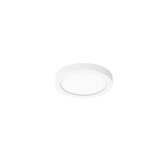 Nora Lighting NELOSW-4RTWMPWLE4 LED Surface Mount, Matte Powder White