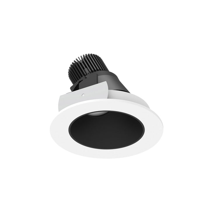 Nora Lighting NIO-4RSLACDXBMPW LED Adjustable Slot, Black / Matte Powder White