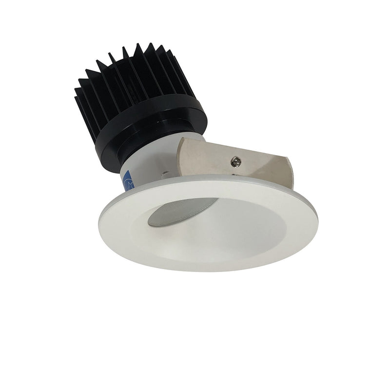 Nora Lighting NIO-4RWCDXMPW/HL LED Wall Wash, Matte Powder White Reflector / Matte Powder White Flange