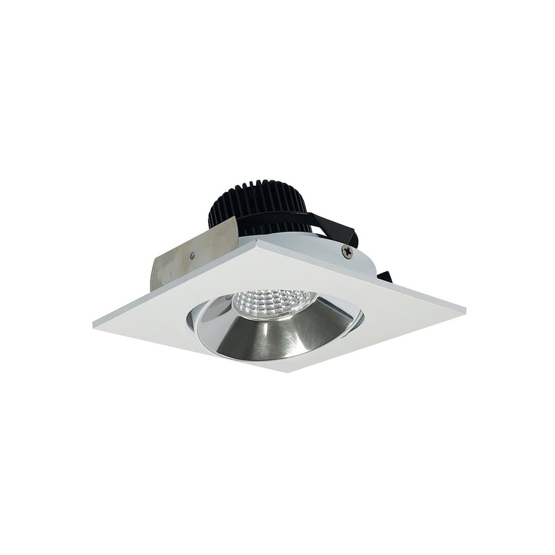 Nora Lighting NIO-4SCCDXCMPW/HL LED Reflector, Specular Clear Reflector / Matte Powder White Flange