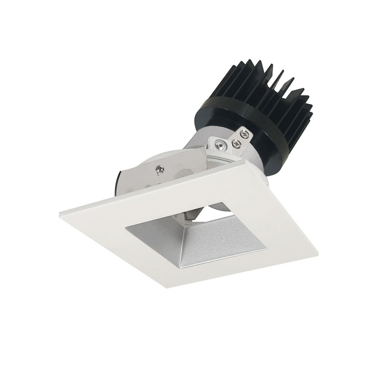 Nora Lighting NIO-4SDSQCDXHZMPW/HL LED Reflector, Haze Reflector / Matte Powder White Flange