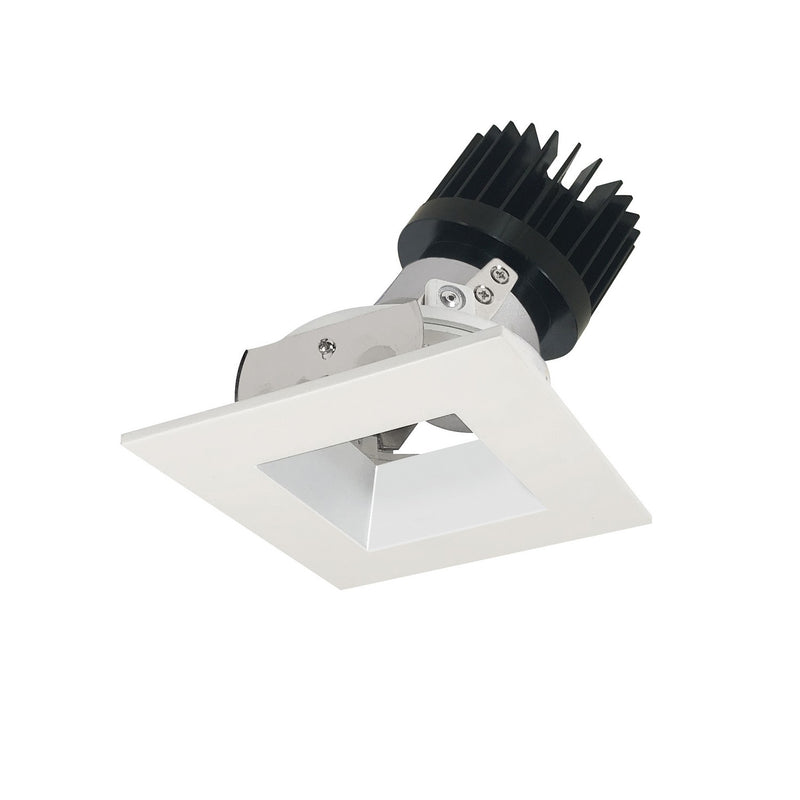 Nora Lighting NIO-4SDSQCDXMPW/HL LED Reflector, Matte Powder White Reflector / Matte Powder White Flange