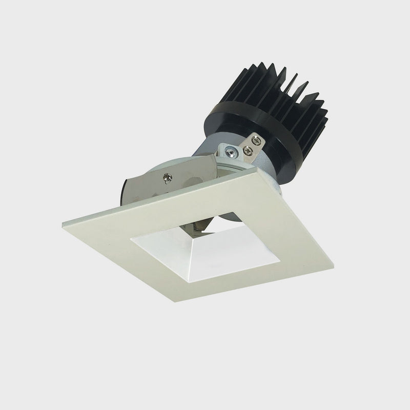 Nora Lighting NIO-4SDSQCDXWW/HL LED Reflector, White Reflector / White Flange
