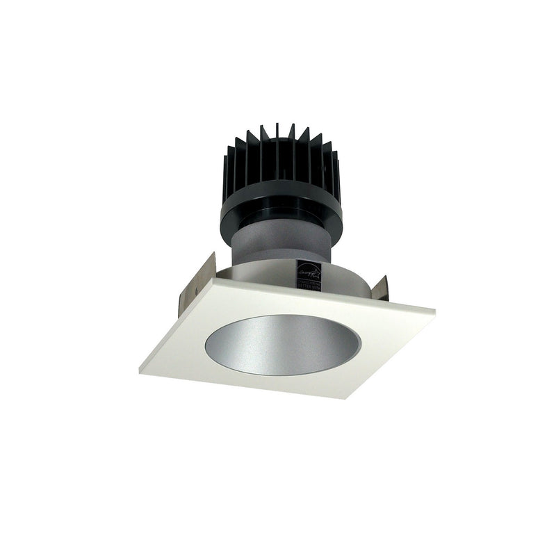 Nora Lighting NIO-4SNDCCDXHZMPW/HL LED Reflector, Haze Reflector / Matte Powder White Flange