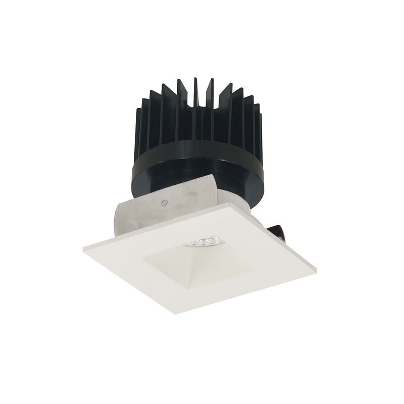 Nora Lighting NIOB-2SNDSQCDXMPW/HL LED Reflector, Matte Powder White Reflector / Matte Powder White Flange