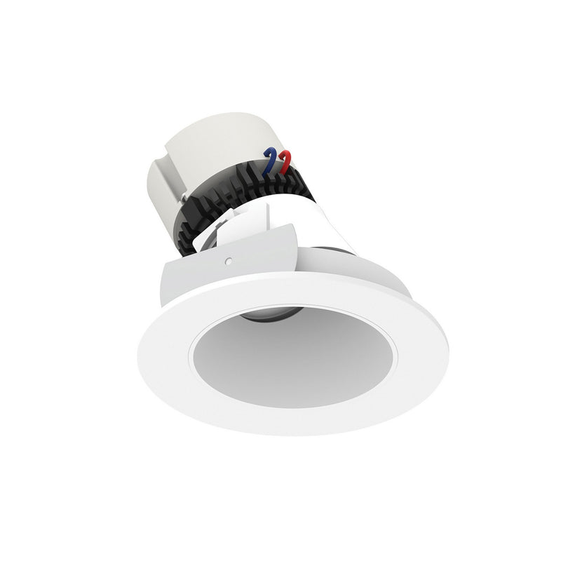 Nora Lighting NPR-4RSLA27XMPW LED Adjustable Slot, Matte Powder White