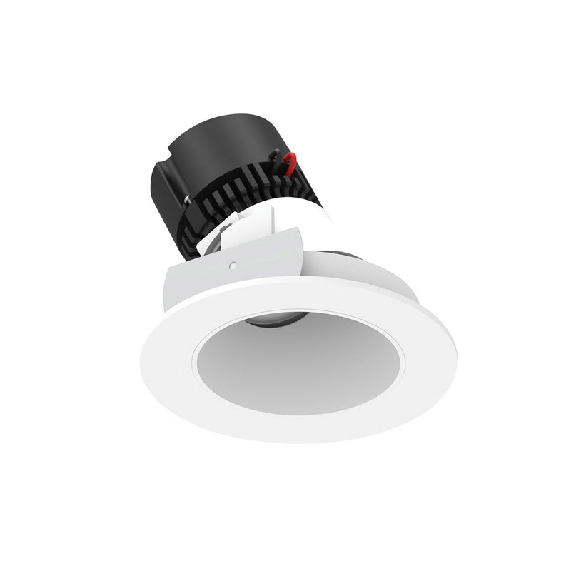 Nora Lighting NPRLV-4RSLA30XMPW LED Adjustable Slot Retrofit, Matte Powder White