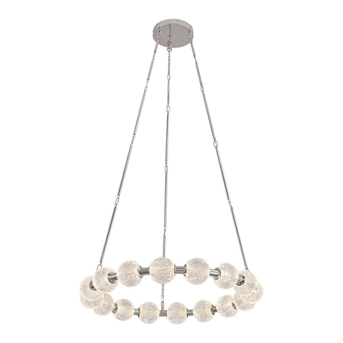 Alora CH321032PN-UNV-010 LED Chandelier, Polished Nickel