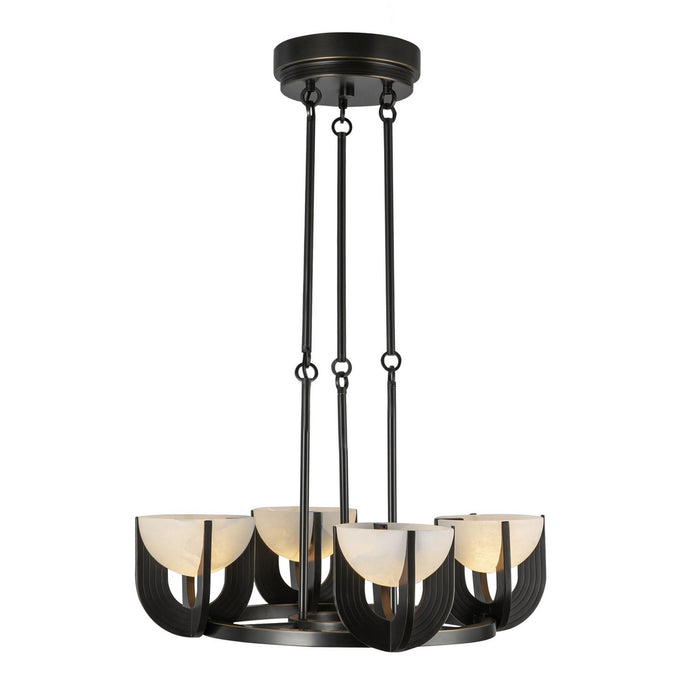 Alora CH362423UBAR-UNV LED Chandelier, Urban Bronze/Alabaster
