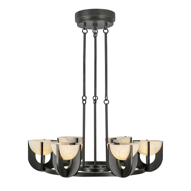 Alora CH362627UBAR-UNV LED Chandelier, Urban Bronze/Alabaster