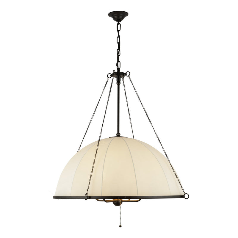 Alora CH661433MB Four Light Chandelier, Matte Black