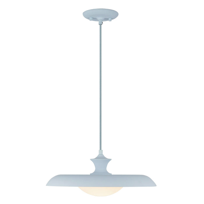 Alora PD557015CER One Light Pendant, Cerulean