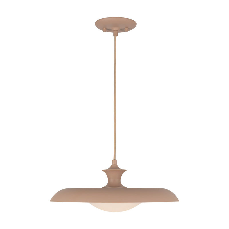 Alora PD557015PEC One Light Pendant, Peach