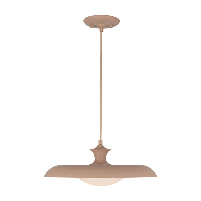 Alora PD557015PEC One Light Pendant, Peach