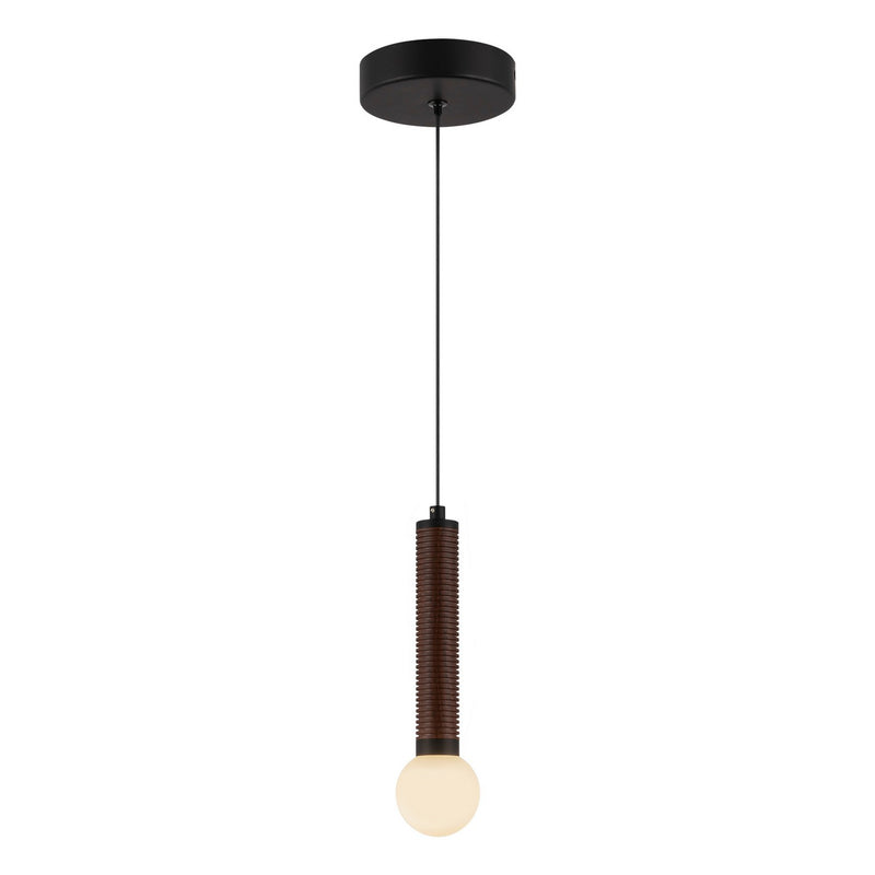Alora PD612109MBOP-UNV LED Pendant, Matte Black/Opal Glass