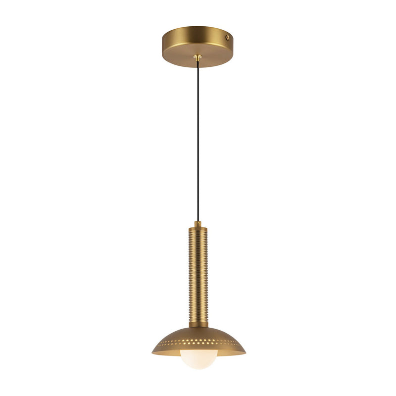 Alora PD616109BGOP-UNV LED Pendant, Brushed Gold/Opal Glass