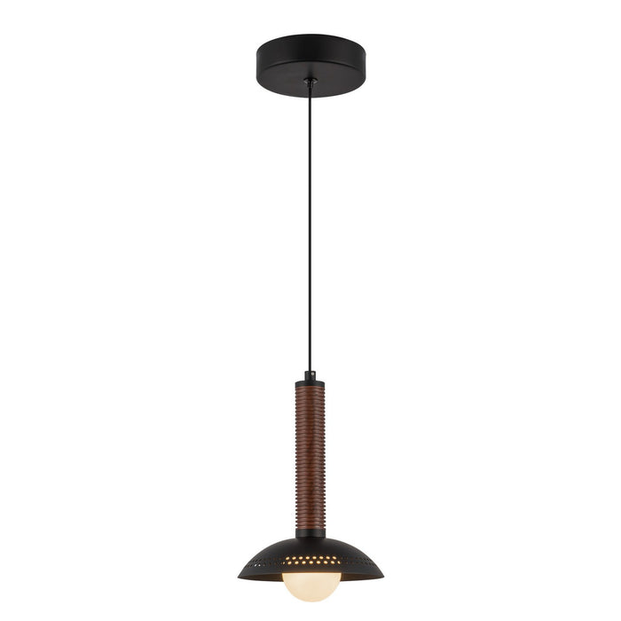 Alora PD616109MBOP-UNV LED Pendant, Matte Black/Opal Glass