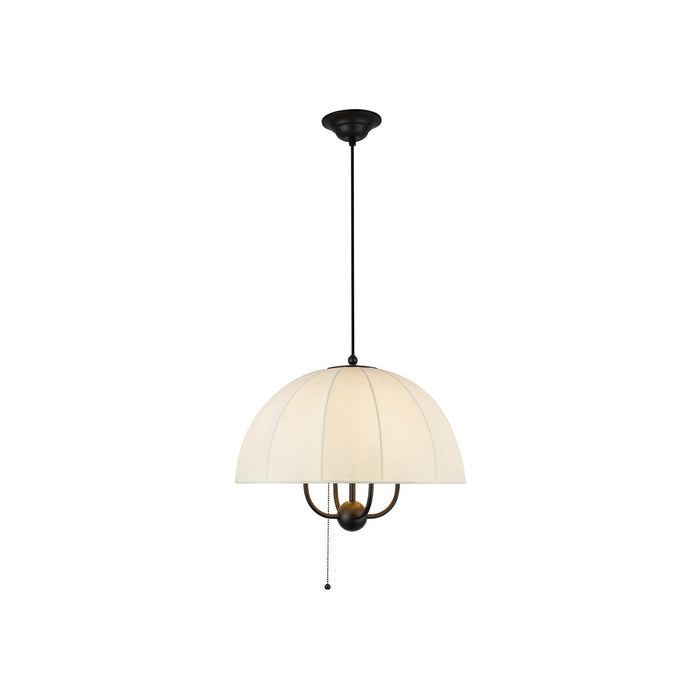 Alora PD661418MB Four Light Pendant, Matte Black